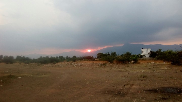 sun set