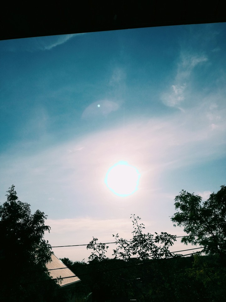 Really big sun in september