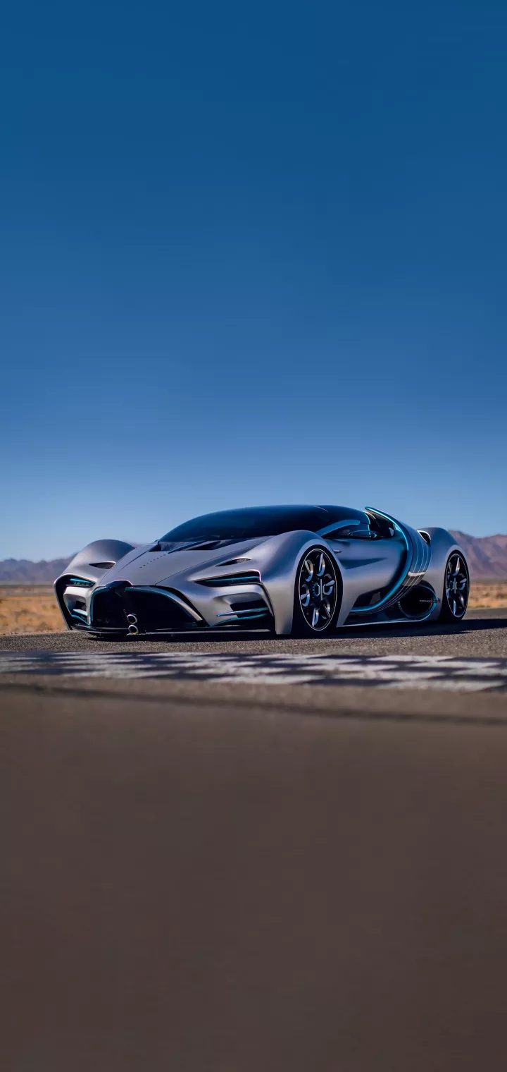 Luxury sports car