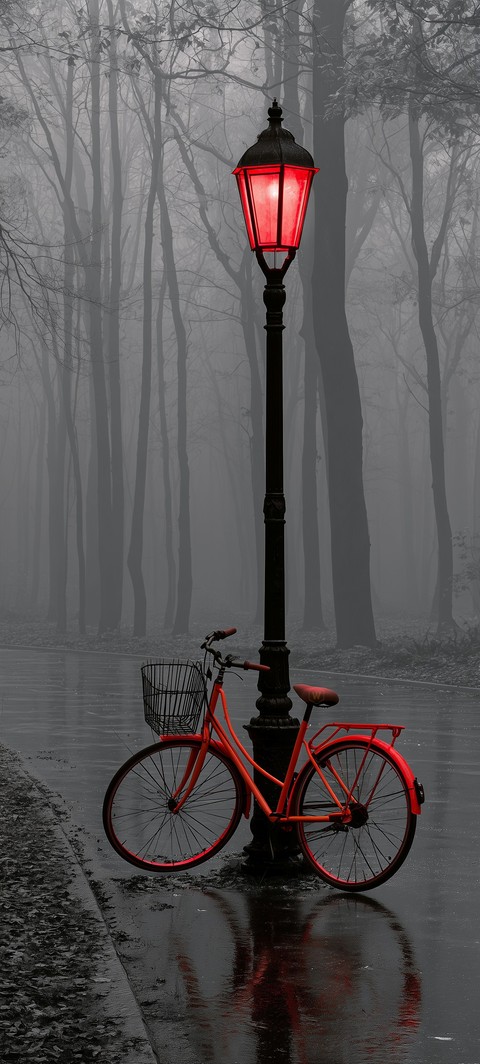 fonds d'écran bicycle, haze