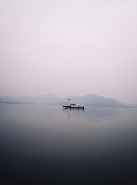 A peaceful boatride