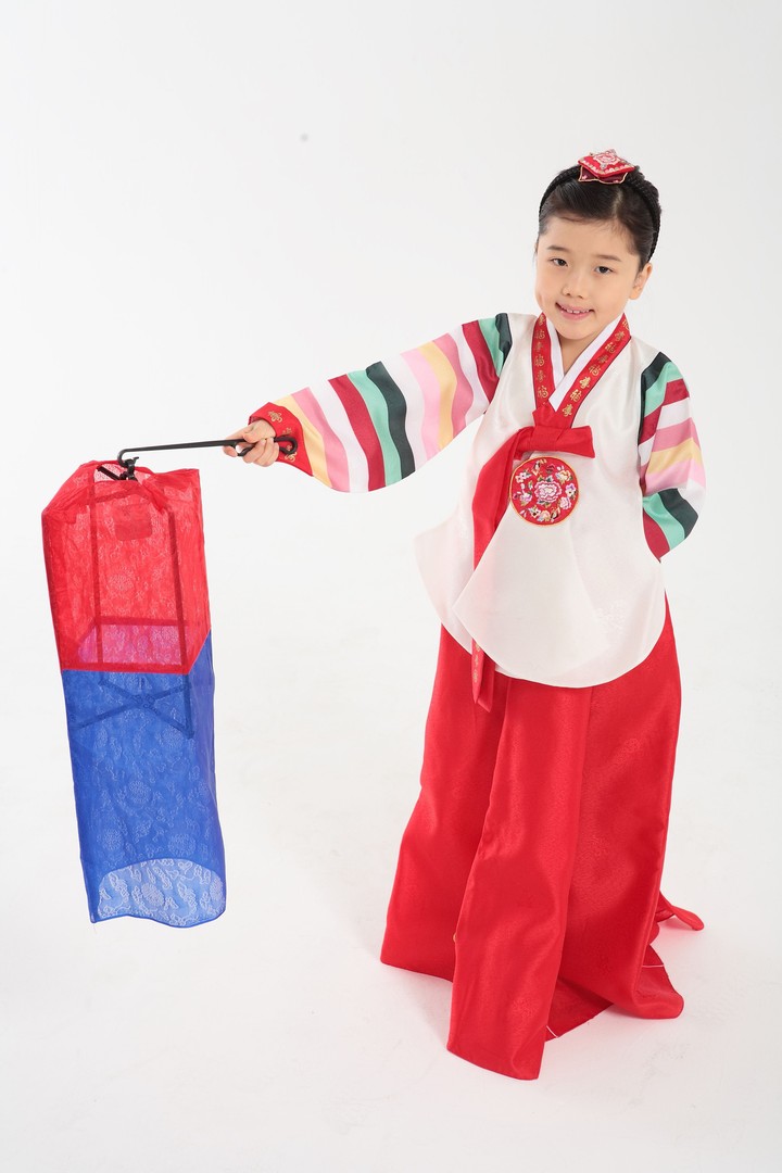 Family in Korean Dress