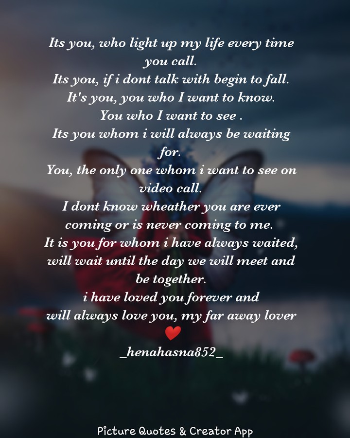 One day we will meet insha'allah?