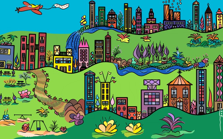 A Sprawling City