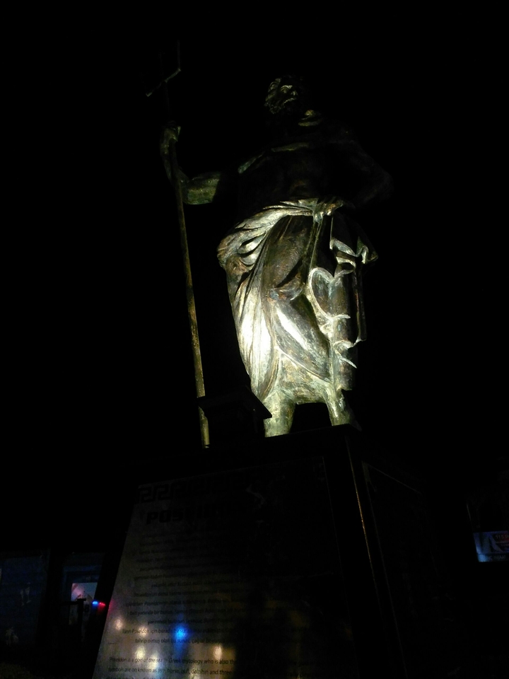Poseidon in the shadows