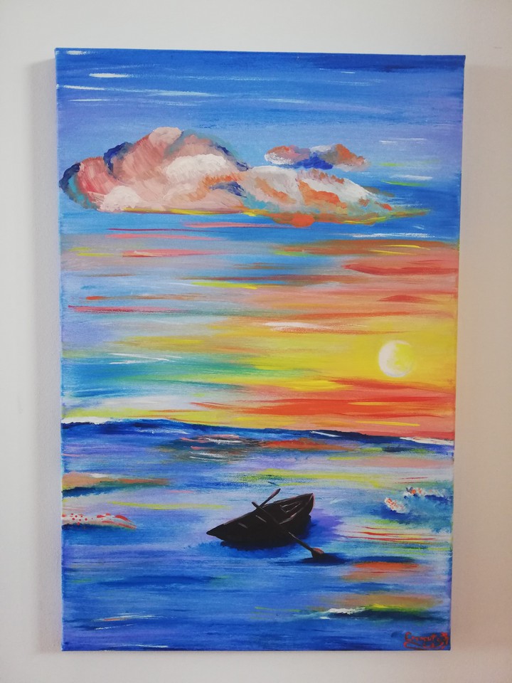 A trip with the boat