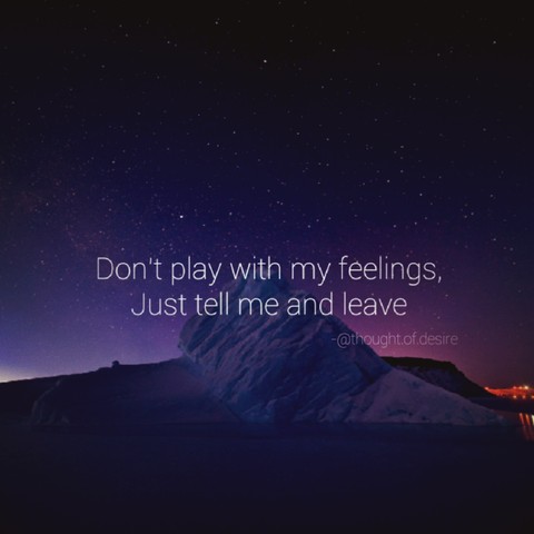 It hurts