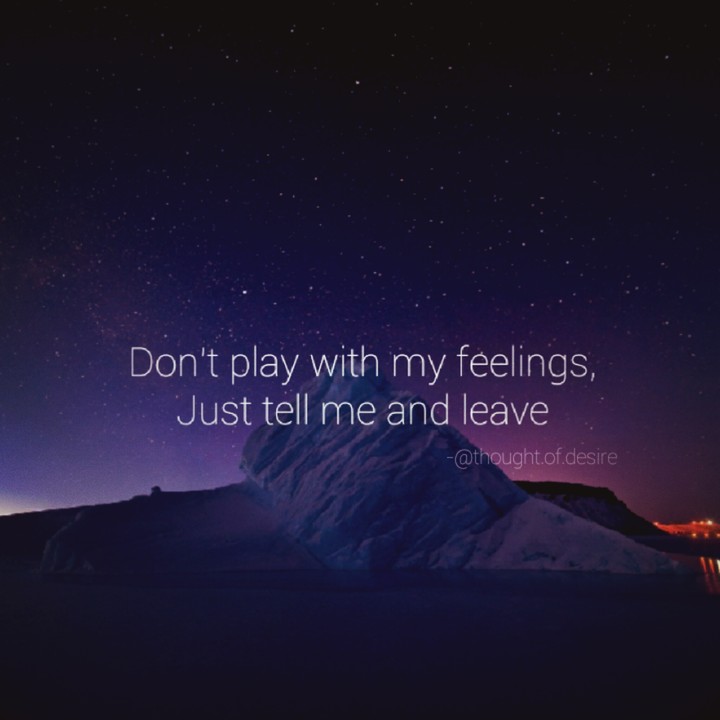 It hurts