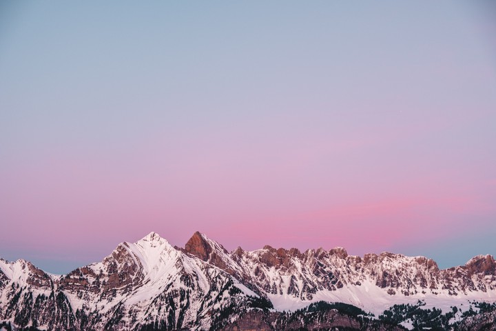 Pink sky