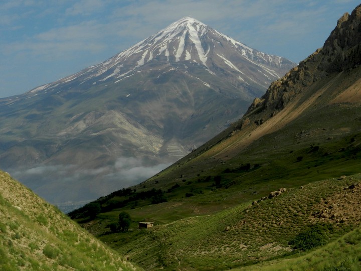 Beautiful Damavand nature in Iran