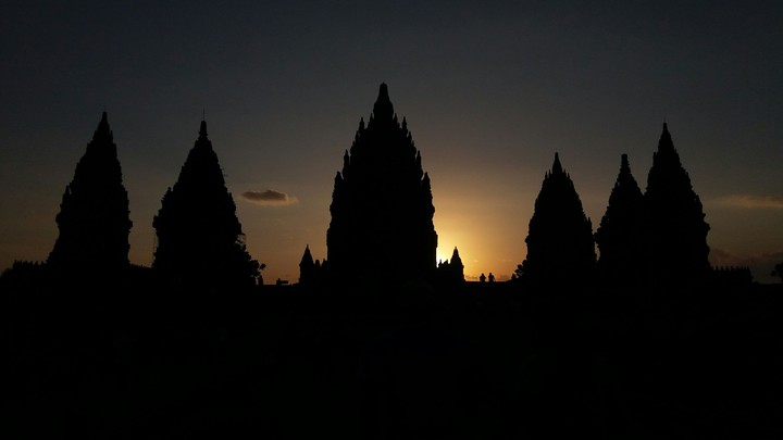 prambanan temple at jogjakarta