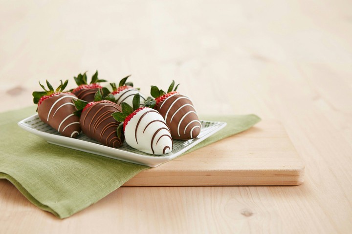 strawberry...........with chocolate!!!
