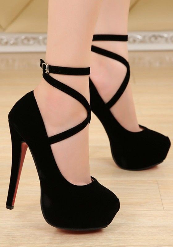 Black heels