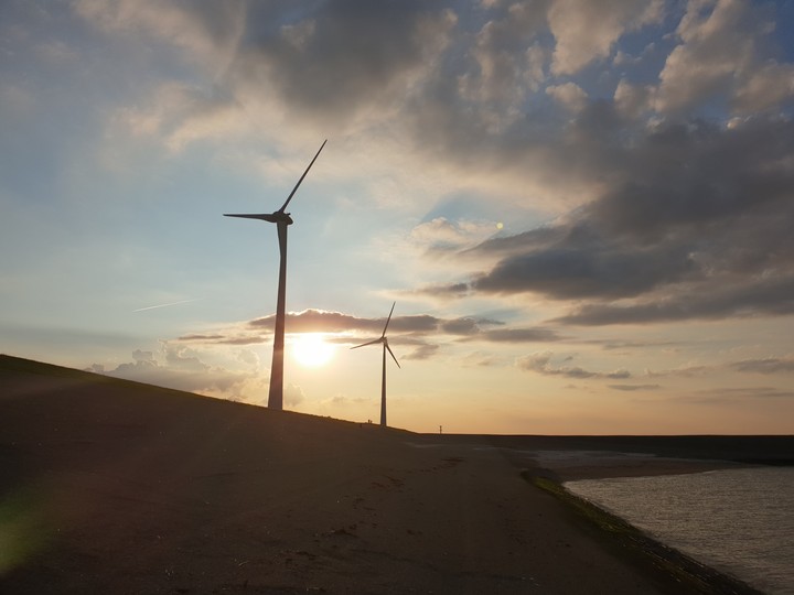 Eemshaven sunset
