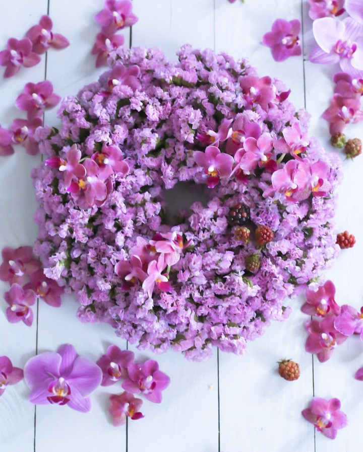 orchidea & wreath