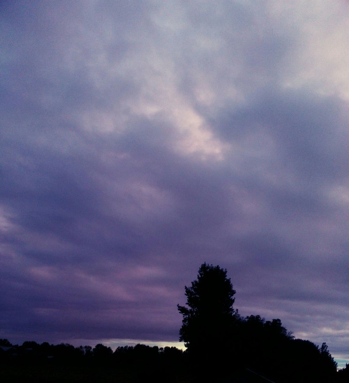 Violet sky