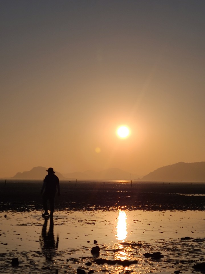 영종도 일몰