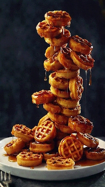 Sweet honey pretzel