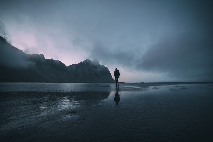 Alone.