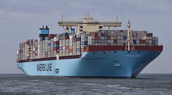 Maerskline cargo ship