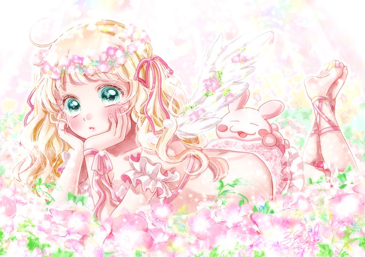 Pink girl