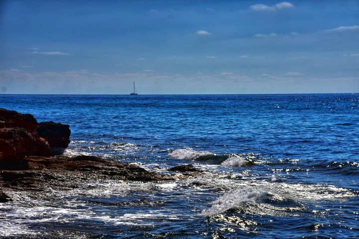 Blue sea