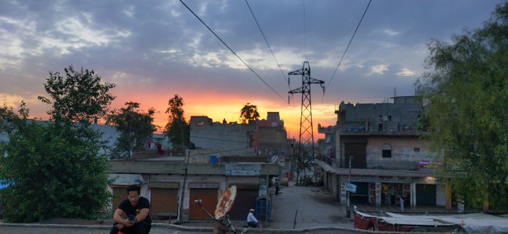 sunset