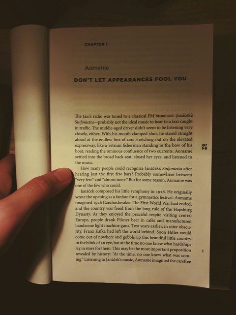 Reading.