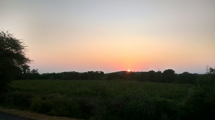 SunSet in Village