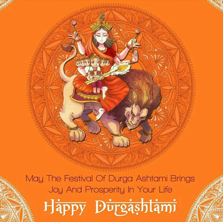 Shubh Navratri Ashtami Durga