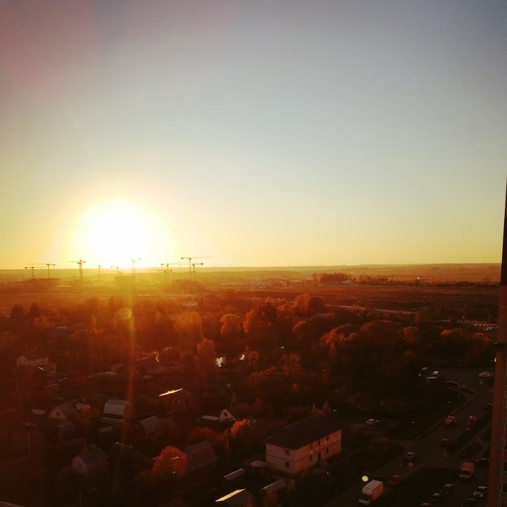 закат дня