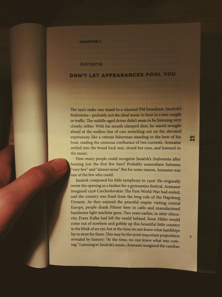 Reading.