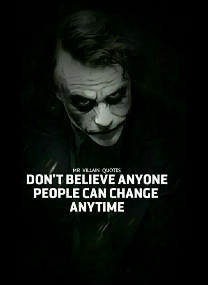 Don't trust any one