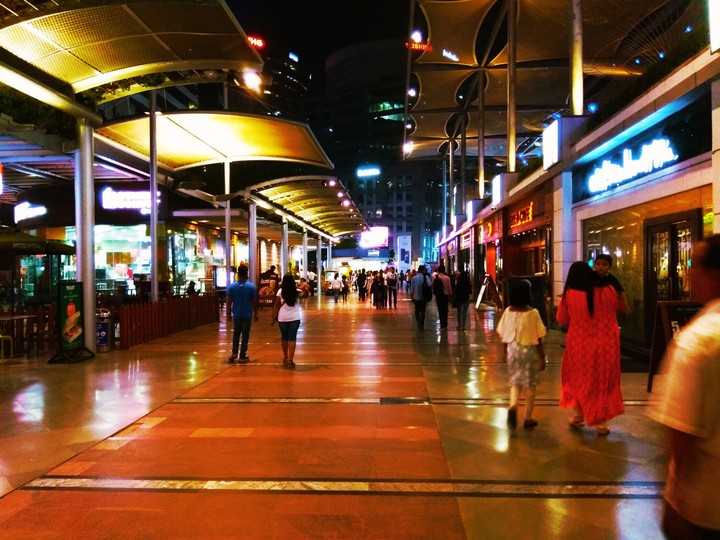 city lights
