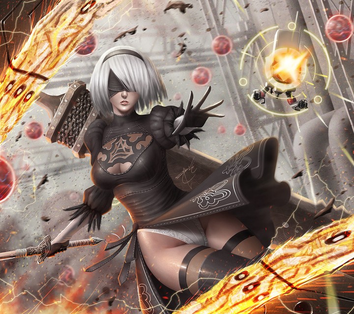 2b nier automata