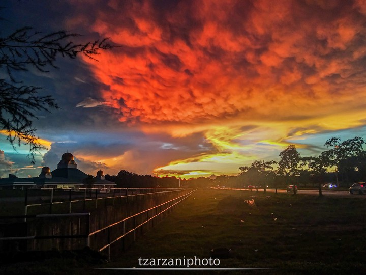 sunset day