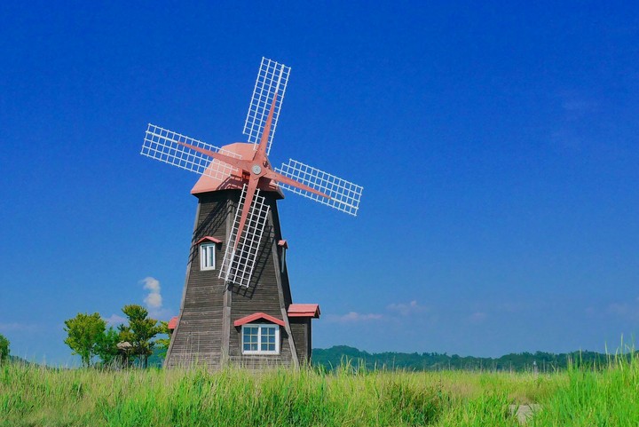 hermoso molino
