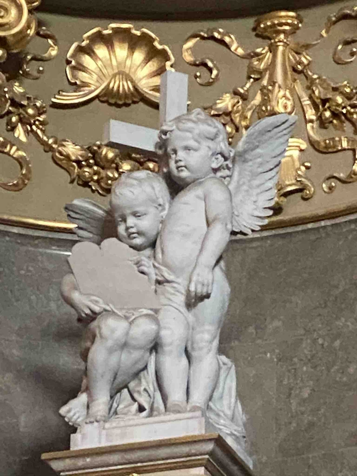 Cherub Statue
