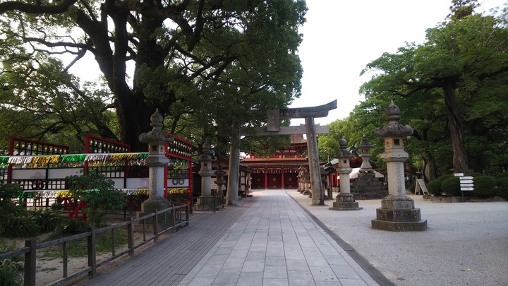 神社の通り道