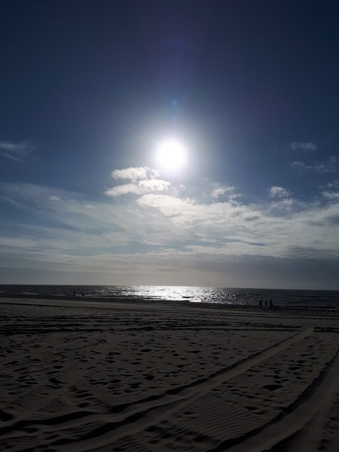 Beach in Kijkduin, the Netherlands