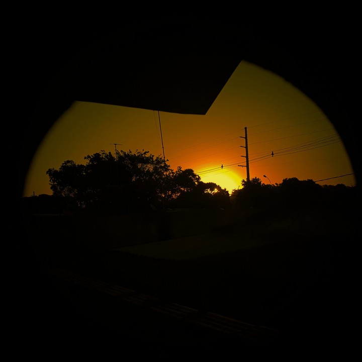 Por do sol