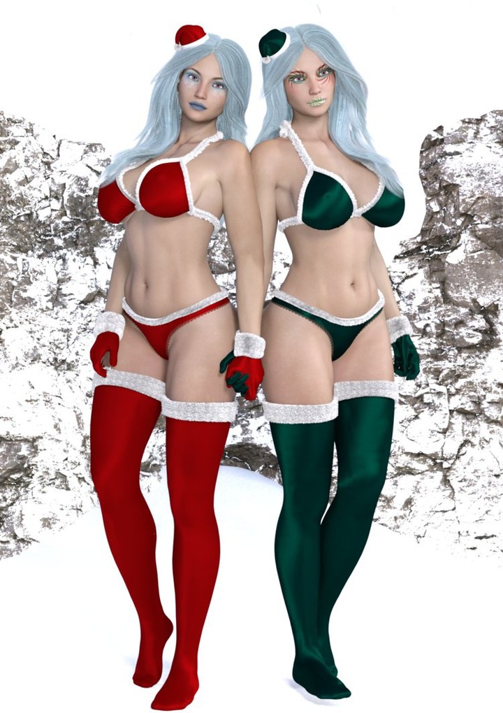 X-mas attack bye yule ladies by lilithsynd