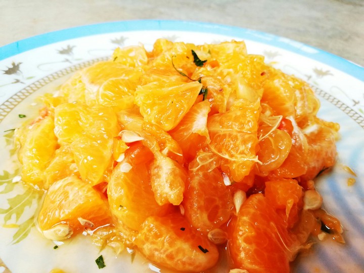 salty tangy oranges