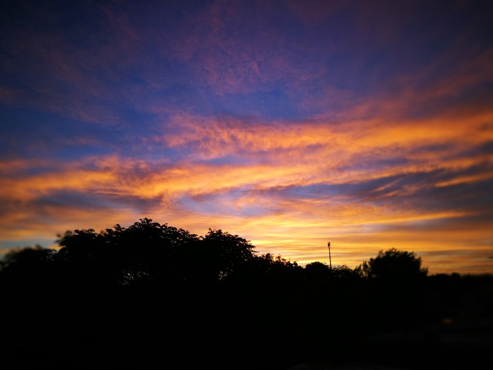 atardecer en Uruguay