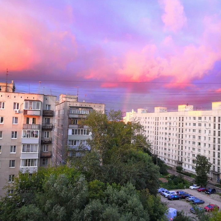 небо