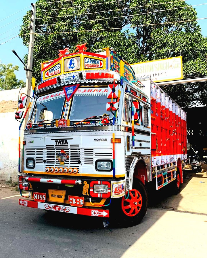tata 1918 truck bs6