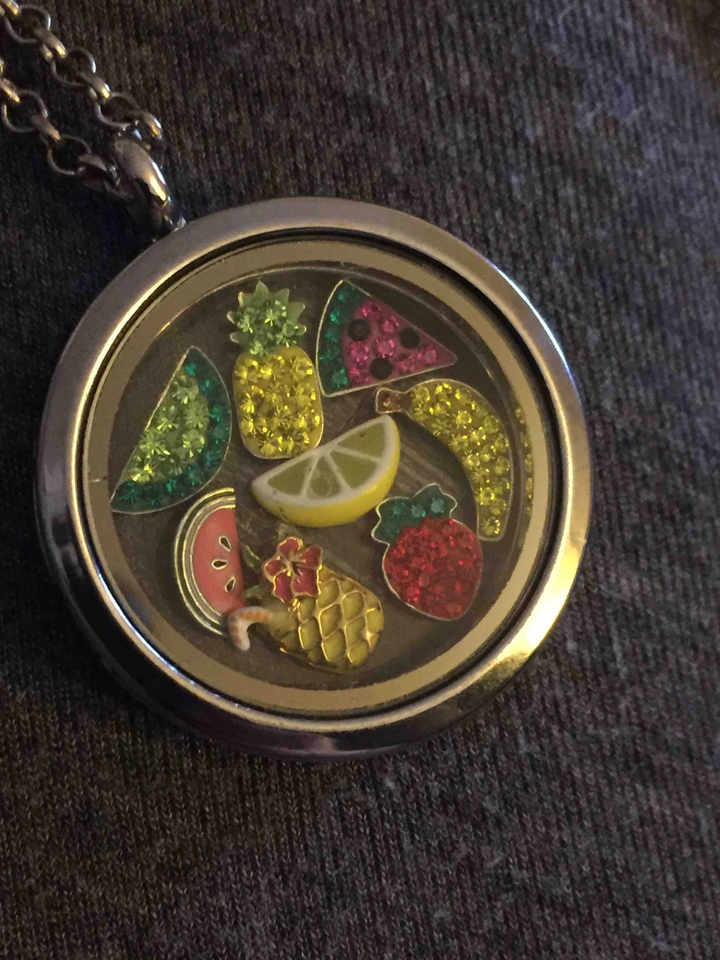 jewelry fruit basket locket