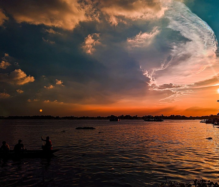 background sunset