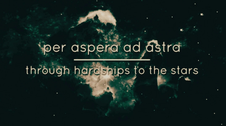 per aspera ad astra