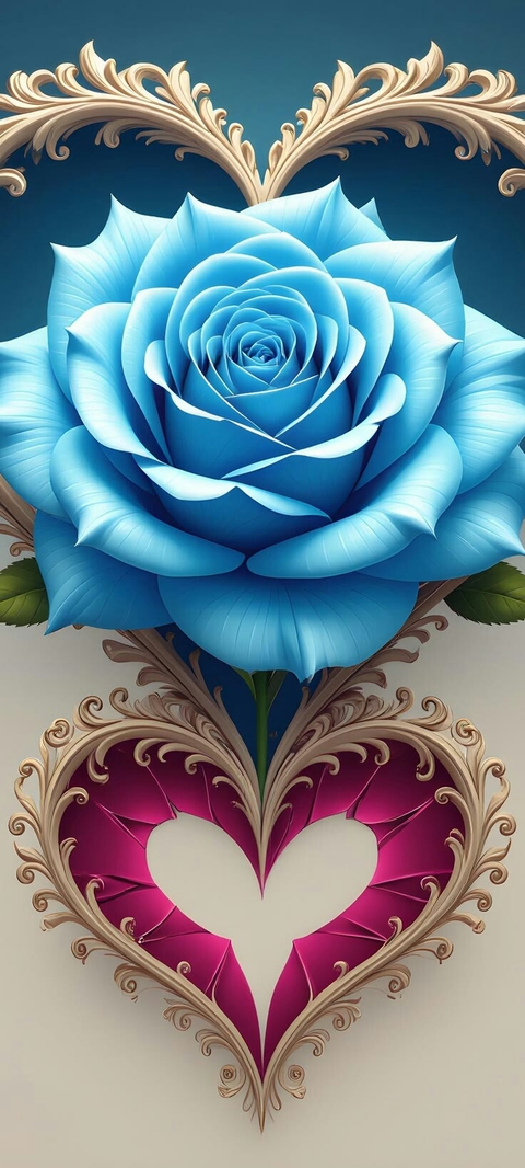 sfondi rose, blue